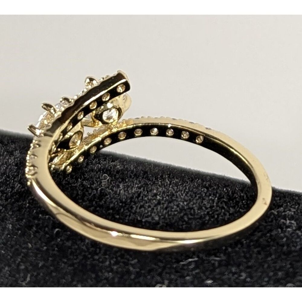 Clear Rhinestone Ring Size 9 - Picture 5 of 7